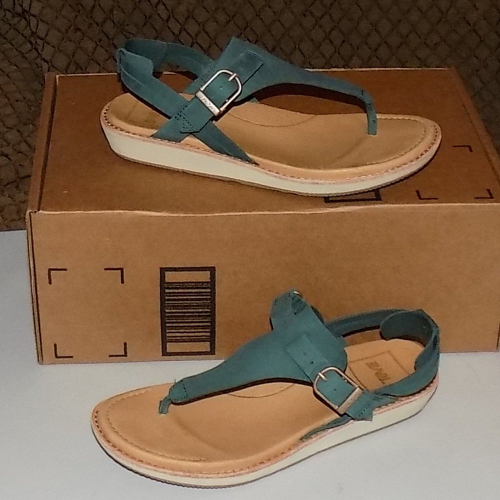 New Teva Encanta Arctic Forest leather EU37